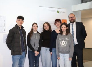 Pressekonferenz im sächsischen Kultusministerium